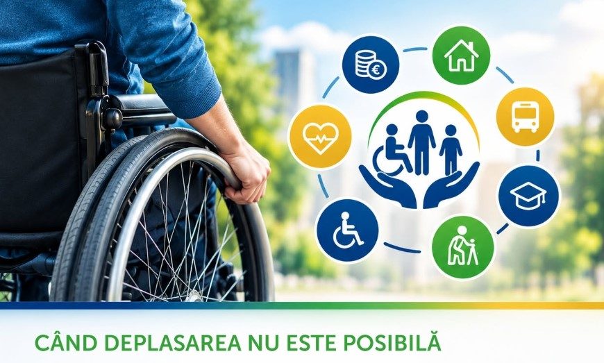 DGASPC Maramureș: adulții nedeplasabili pot fi evaluați la domiciliu pentru încadrarea în grad de handicap