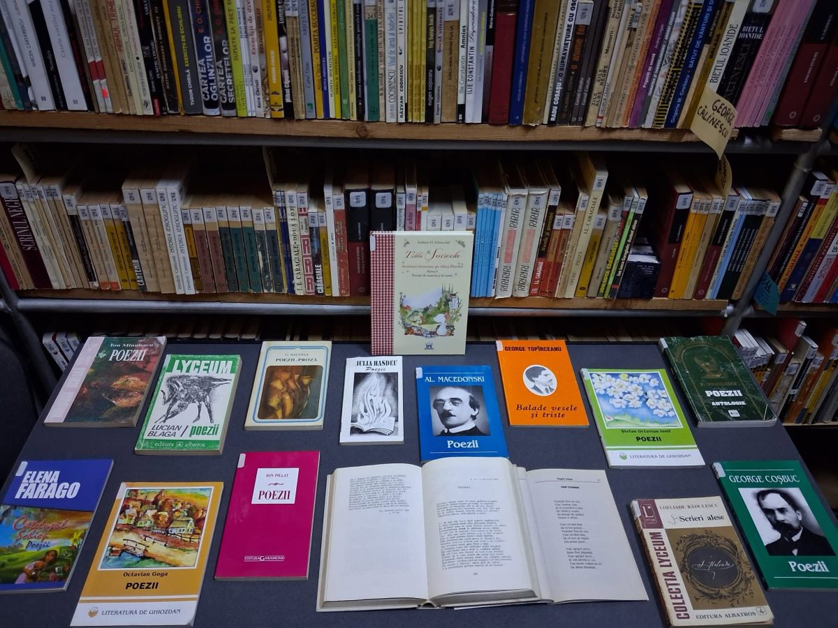 Expoziție de carte dedicată toamnei la Filiala „Nicolae Iorga” a Bibliotecii Județene Maramureș